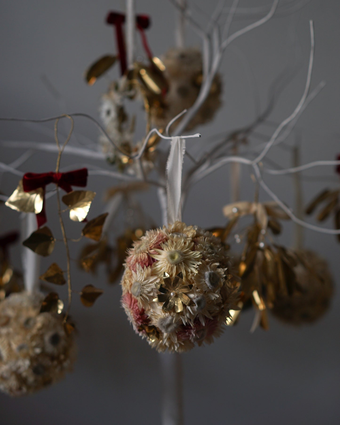Dried Flower Bauble
