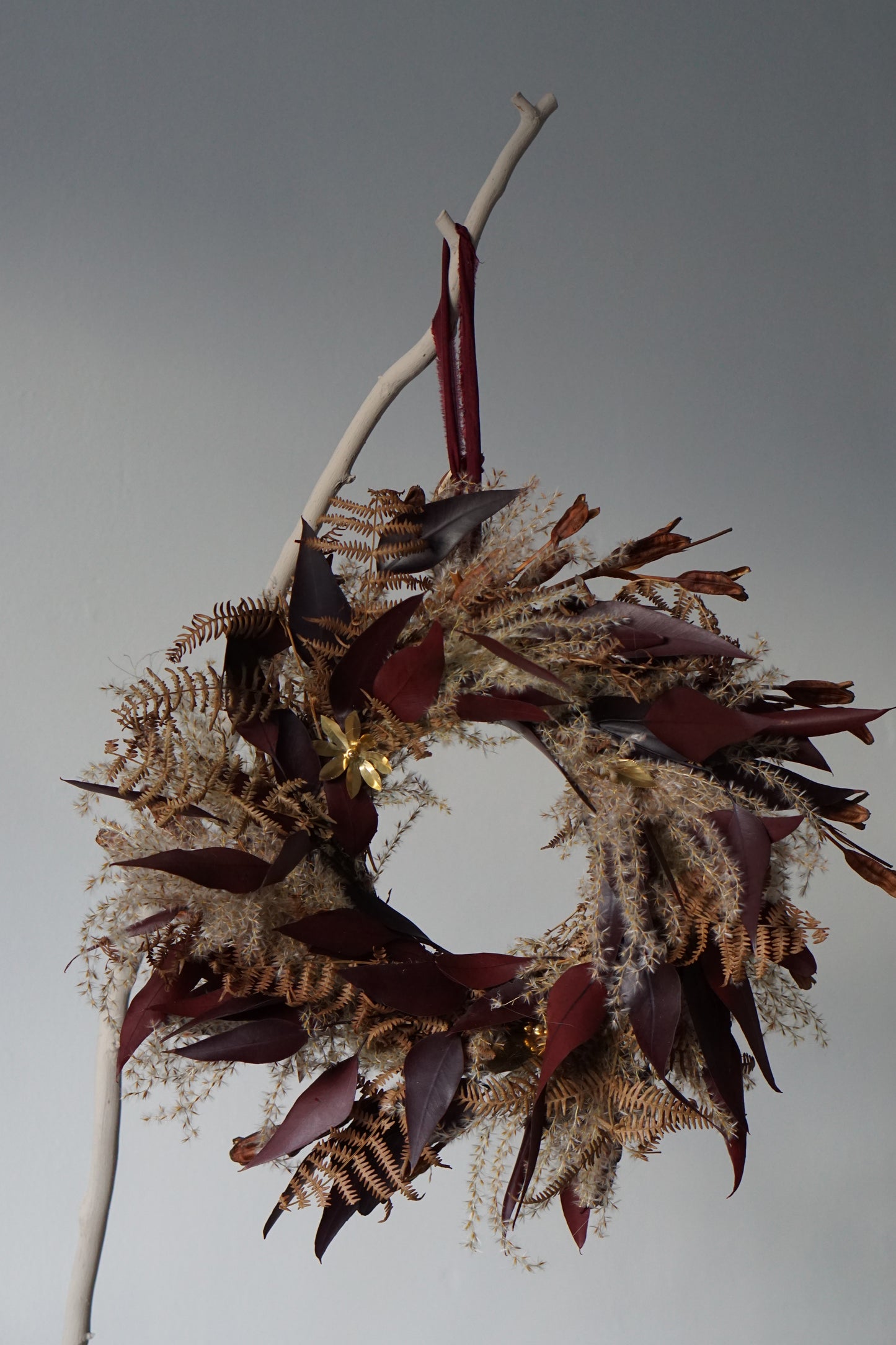 Burgundy dream wreath