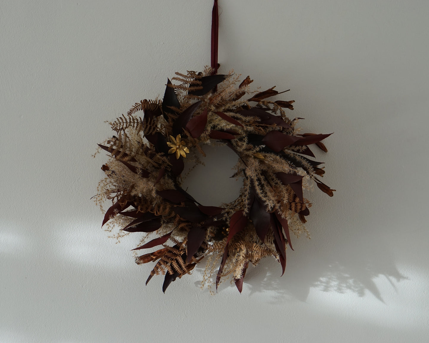 Burgundy dream wreath