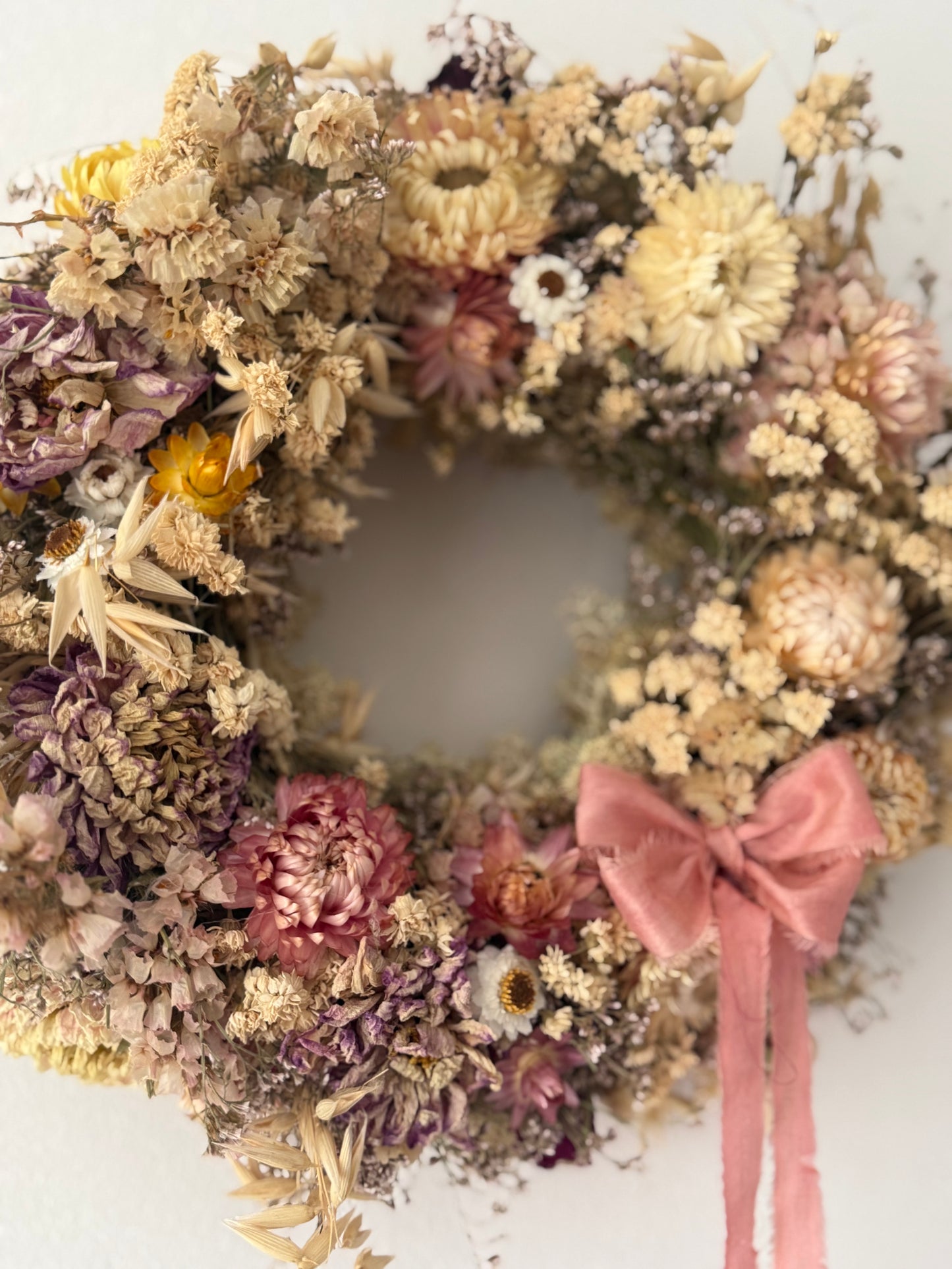 Everlasting Spring Sunshine Wreath