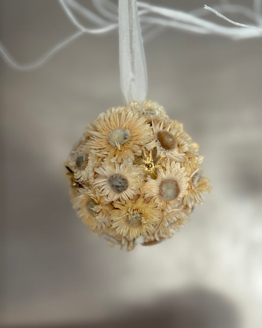 Dried Flower Bauble